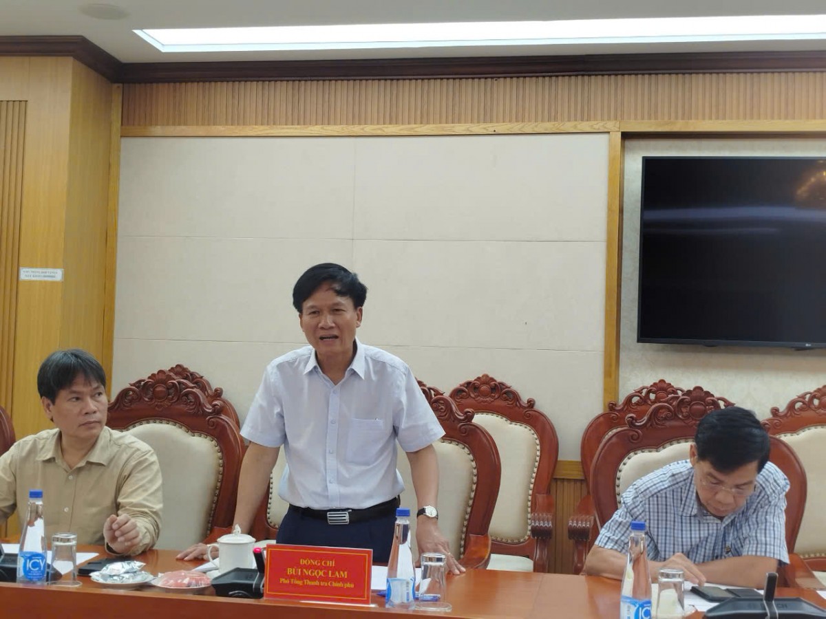 Bàn giao Thanh tra Bộ Công Thương về Thanh tra Chính phủ Bàn giao Thanh tra Bộ Công Thương về Thanh tra Chính phủ