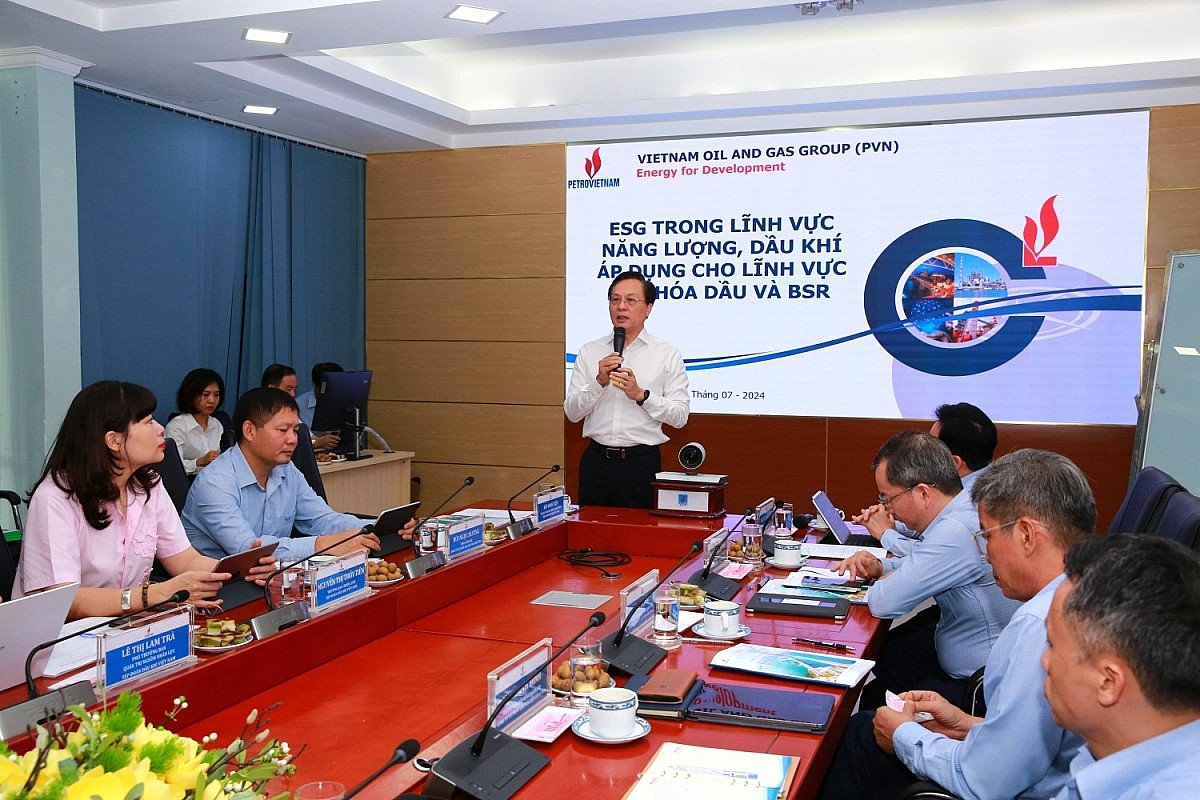 Petrovietnam tổ chức các lớp đào tạo về áp dụng ESG
