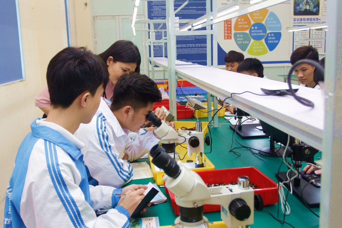 Hà Nội nâng chuẩn dạy nghề đáp ứng nhu cầu thị trường