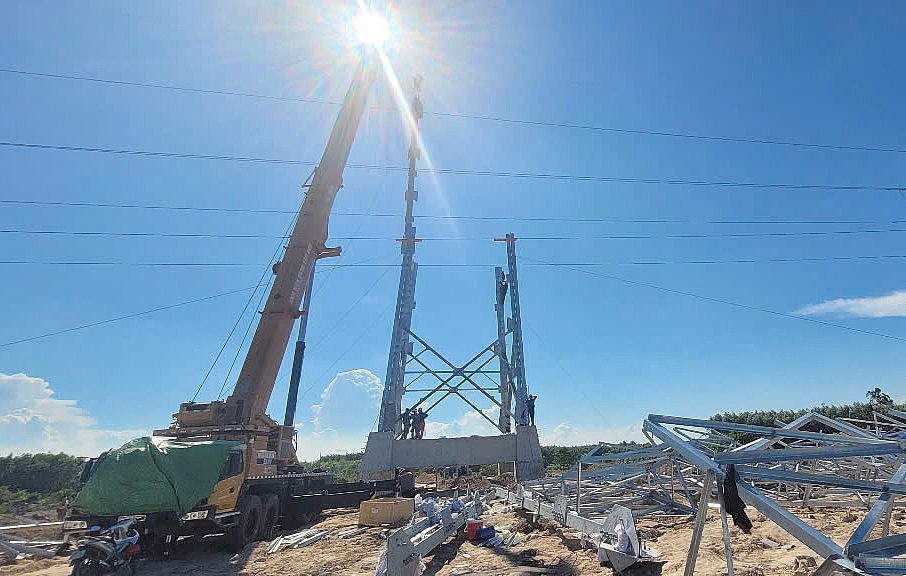 Cập nhật tiến độ cụm dự án truyền tải giải tỏa công suất NMĐ Nhơn Trạch 3 &4 Cập nhật tiến độ cụm dự án truyền tải giải tỏa công suất NMĐ Nhơn Trạch 3 &4