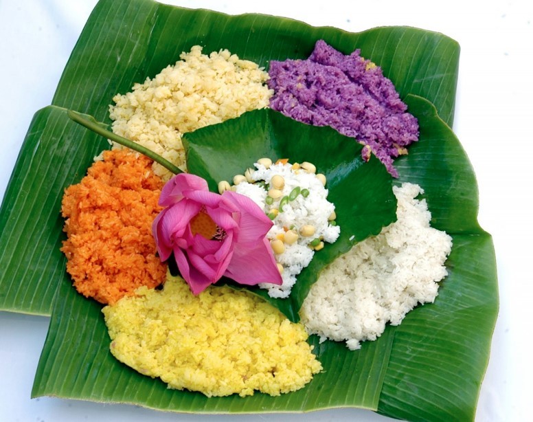 Xôi ngũ sắc món ngon gắn với thương hiệu ẩm thực TâyBắc