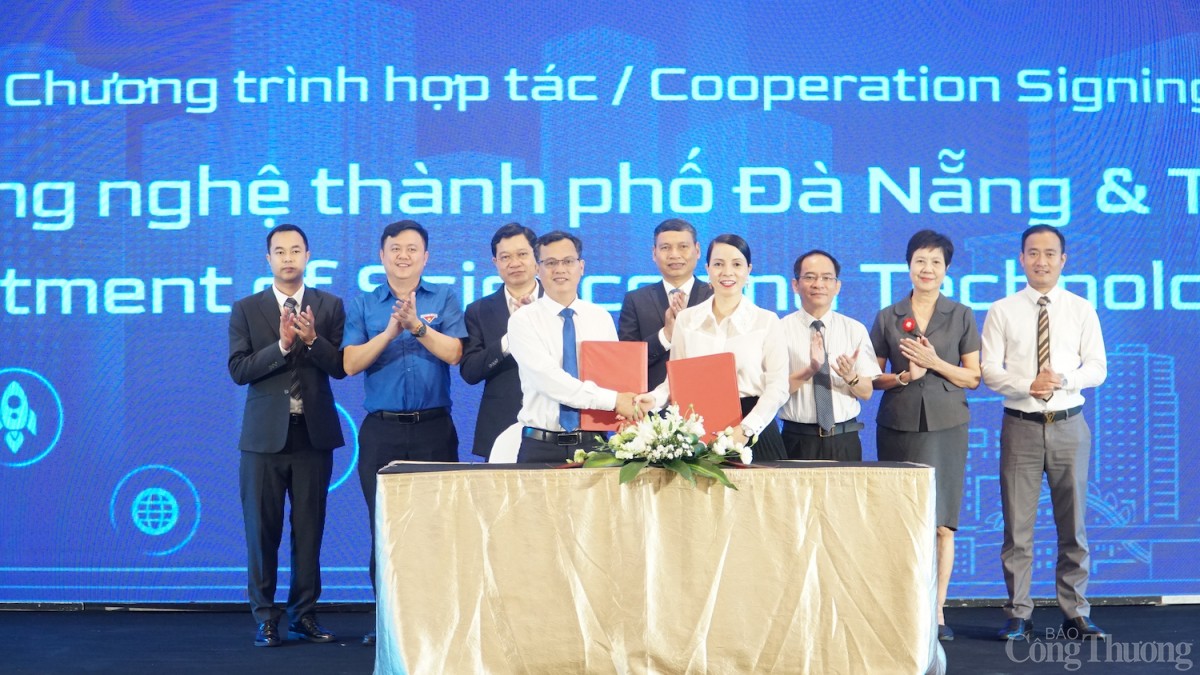 Ký kết hợp tác giữa Sở khoa học và Công nghệ thành phố Đà Nẵng với Tập đoàn Vingroup về thúc đẩy chuyển đổi xanh, chuyển đổi số trên địa bàn