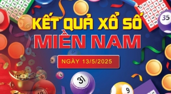 XSMN 13/5, kết quả xổ số miền Nam hôm nay 13/5/2025, KQXSMN 13/5
