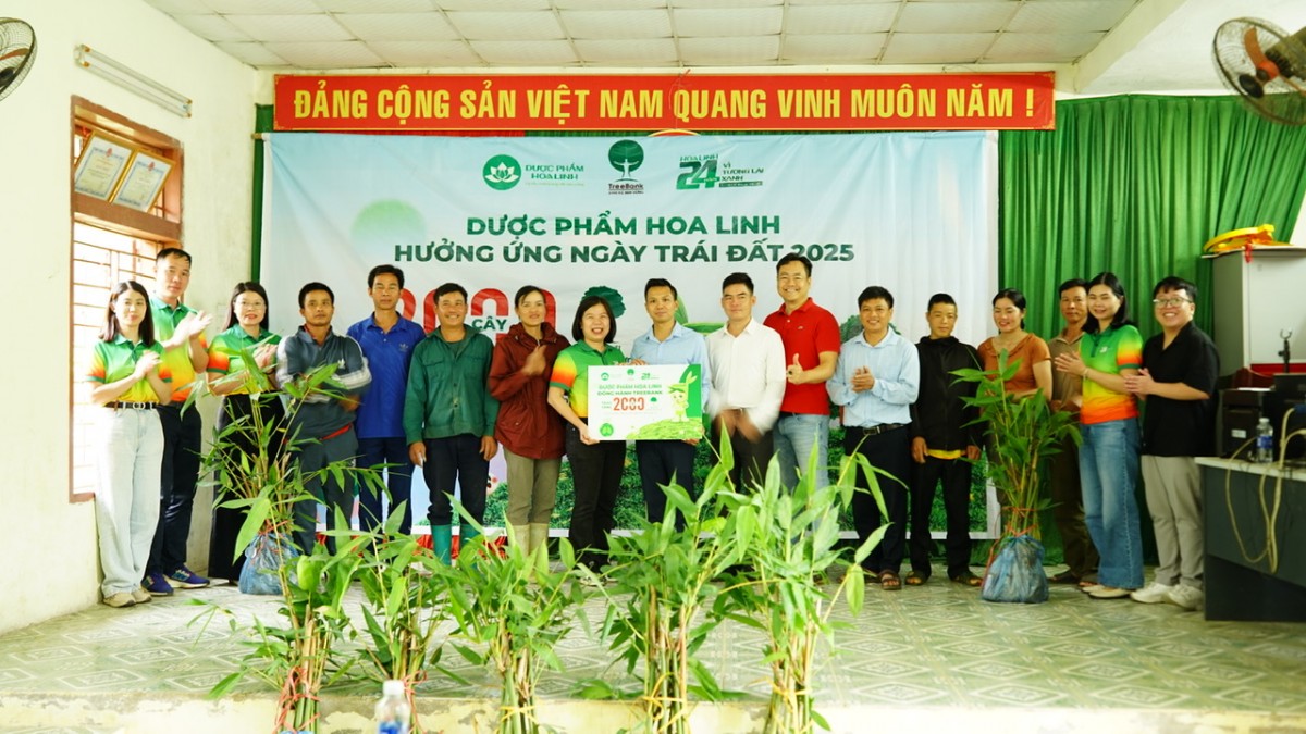 Dược Hoa Linh: Gieo mầm xanh, hướng tới phát triển bền vững Dược Hoa Linh: Gieo mầm xanh, hướng tới phát triển bền vững