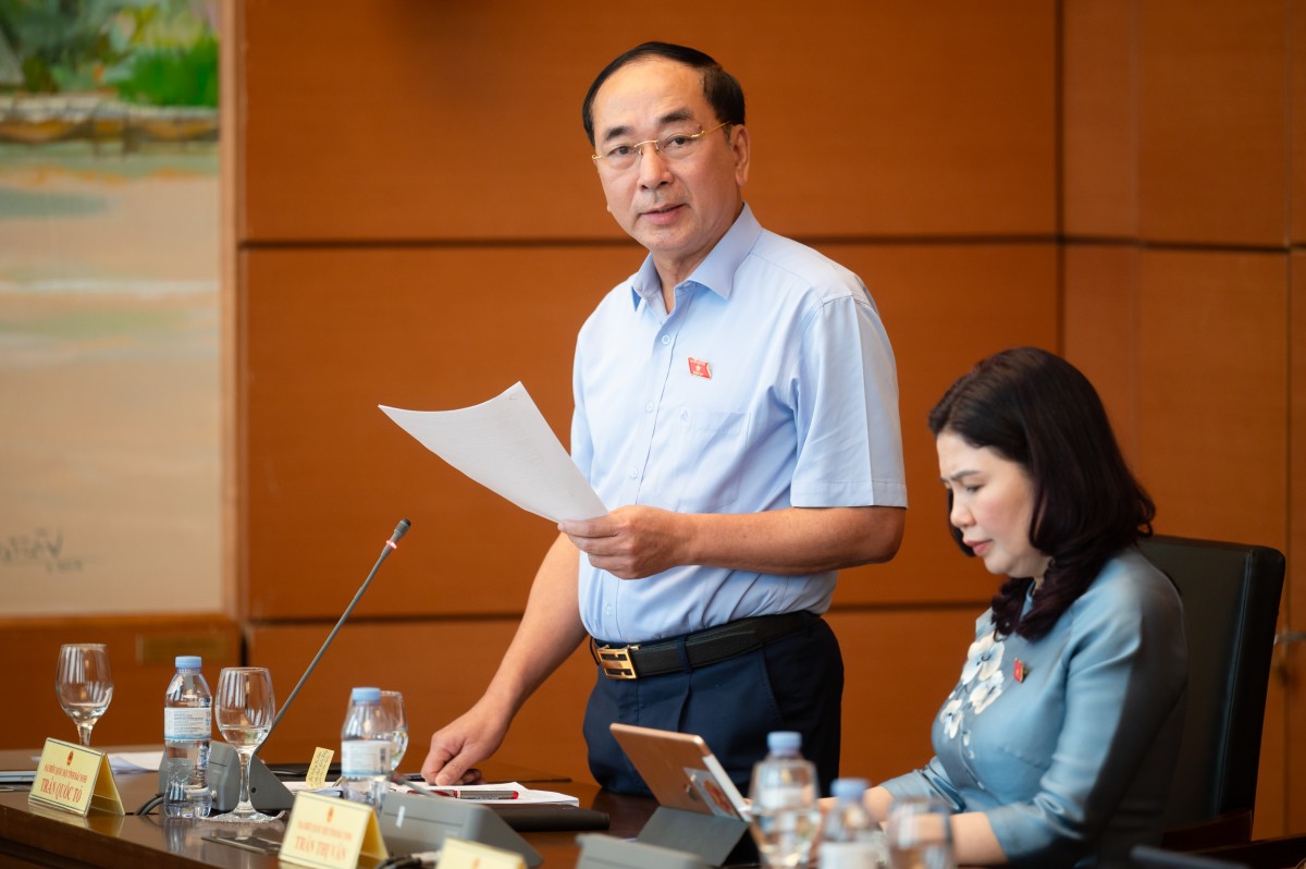 Thượng tướng Trần Quốc Tỏ, Thứ trưởng thường trực Bộ Công an (đoàn Bắc Ninh). Ảnh: VPQH Thượng tướng Trần Quốc Tỏ, Thứ trưởng thường trực Bộ Công an (đoàn Bắc Ninh). Ảnh: VPQH