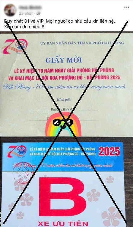 Công an Hải Phòng xử lý vụ rao bán giấy mời