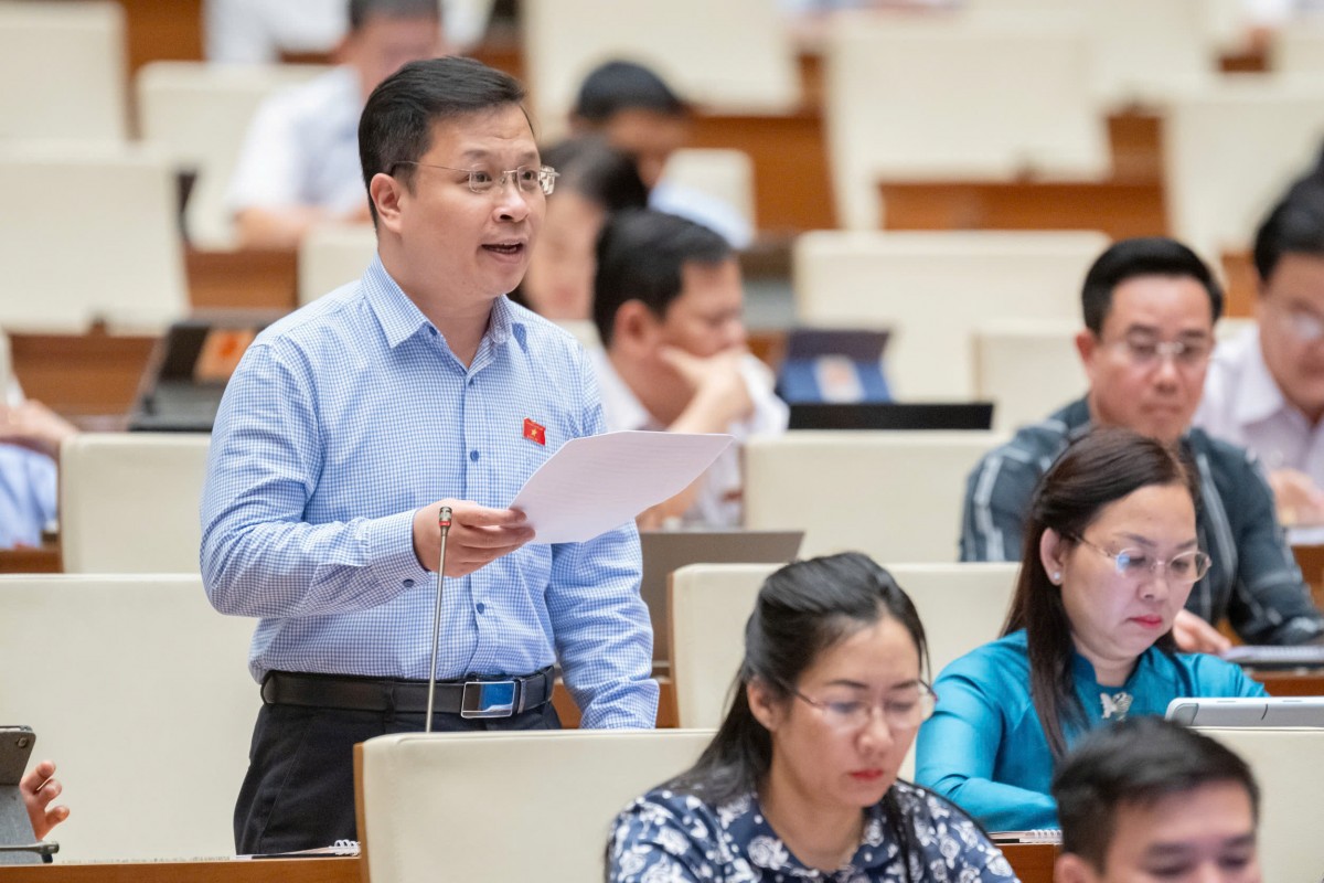 Đại biểu Nguyễn Danh Tú (Đoàn Kiên Giang) Đại biểu Nguyễn Danh Tú (Đoàn Kiên Giang)