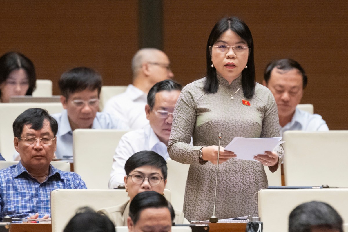 Đại biểu Nguyễn Thị Ngọc Xuân  Đại biểu Nguyễn Thị Ngọc Xuân
