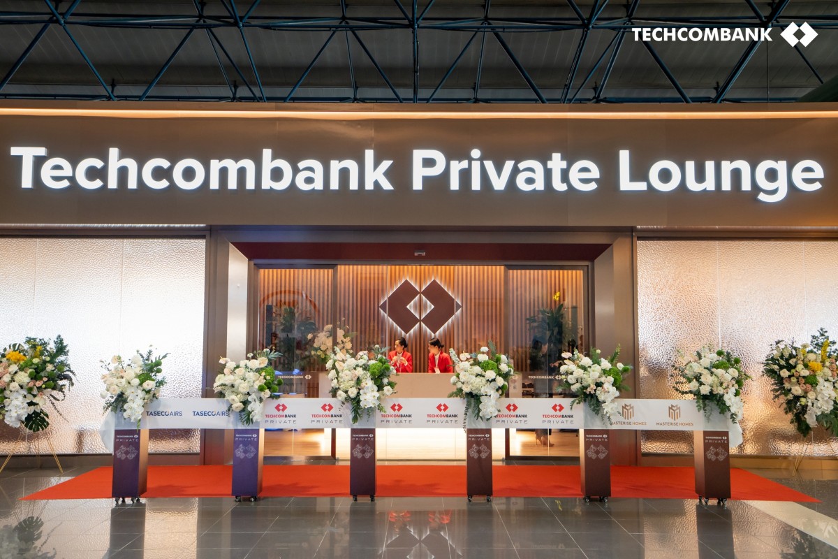 Khai trương phòng chờ Techcombank Private Lounge Khai trương phòng chờ Techcombank Private Lounge