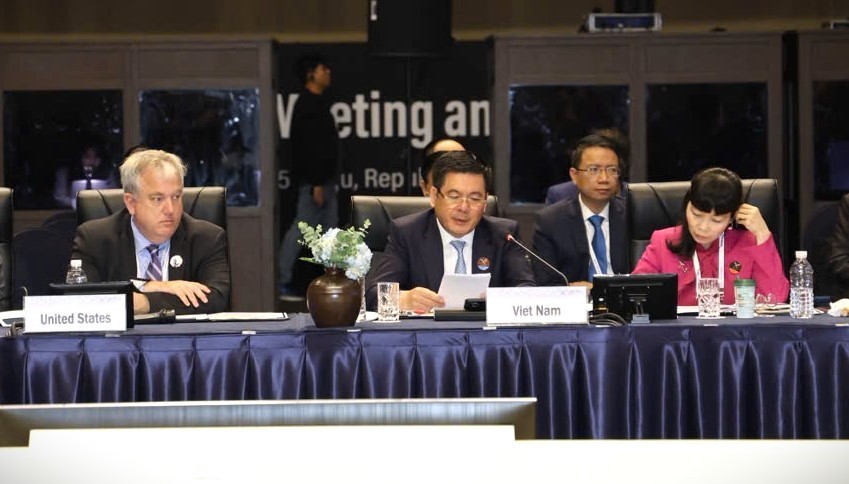 Bộ trưởng Nguyễn Hồng Diên chia sẻ quan điểm về AI và thương mại tại APEC 2025 Bộ trưởng Nguyễn Hồng Diên chia sẻ quan điểm về AI và thương mại tại APEC 2025