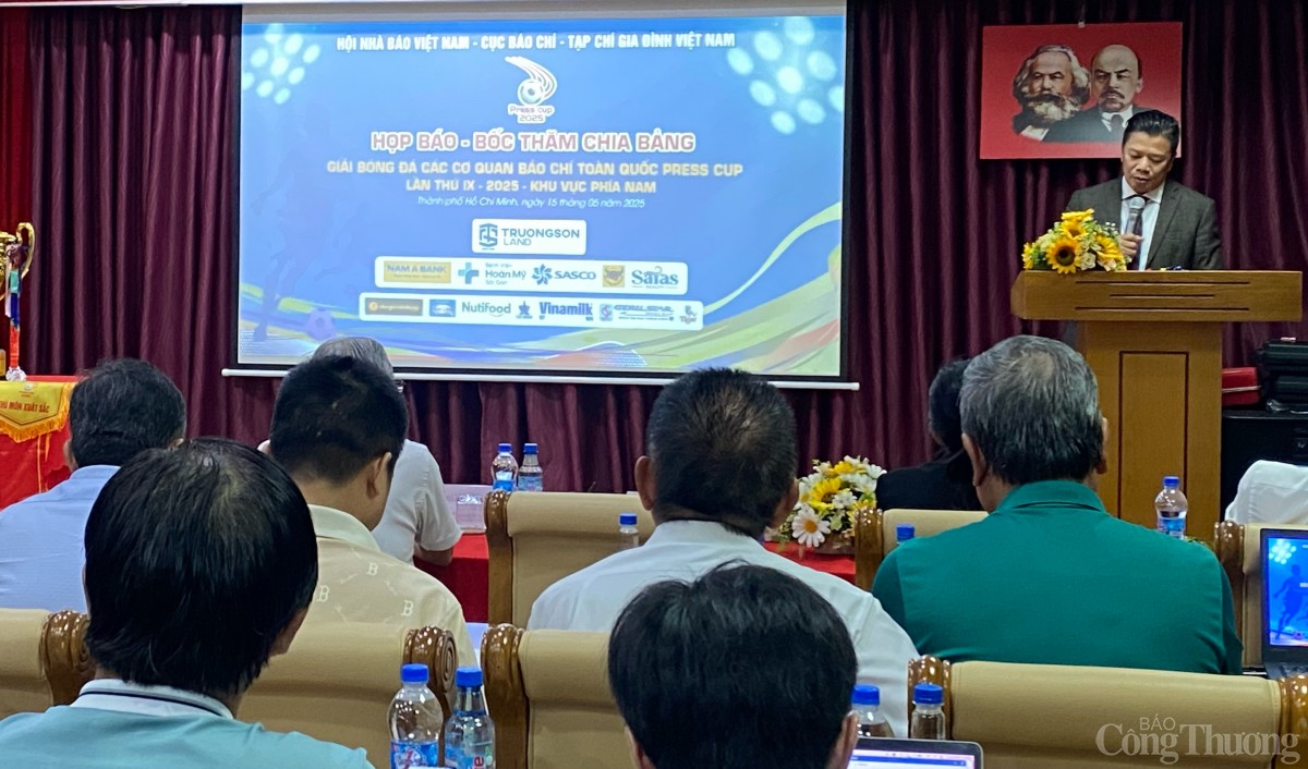 8 đội bóng cơ quan báo chí tranh Press Cup năm 2025 8 đội bóng cơ quan báo chí tranh Press Cup năm 2025