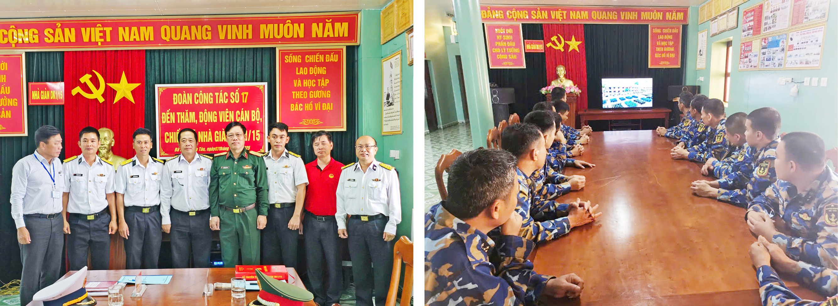 Những người lính gác thềm lục địa phía Nam Tổ quốc Những người lính gác thềm lục địa phía Nam Tổ quốc