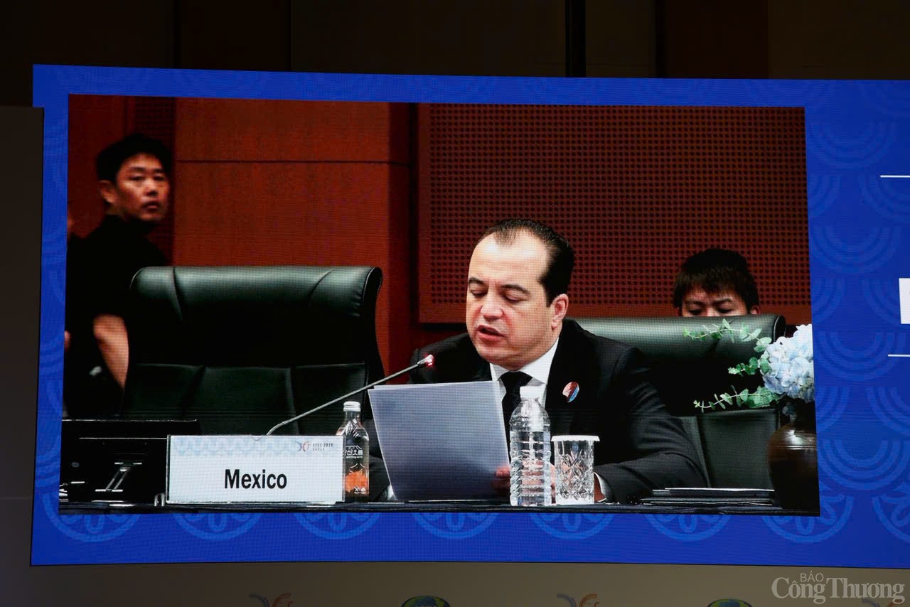 Chùm ảnh: Bộ trưởng Nguyễn Hồng Diên chia sẻ APEC 2025