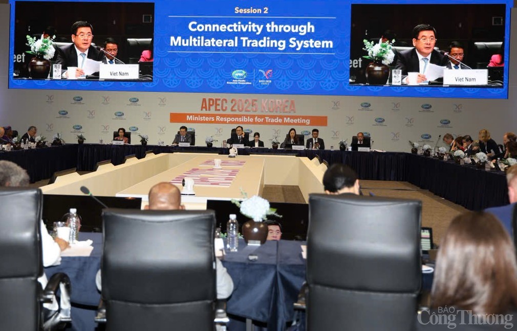 Chùm ảnh: Bộ trưởng Nguyễn Hồng Diên chia sẻ APEC 2025