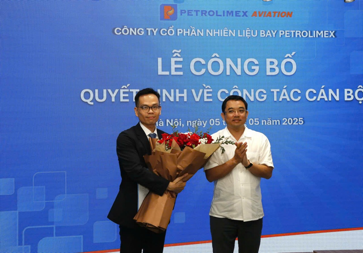 Petrolimex Aviation bổ nhiệm Trưởng phòng Nhân sự và Trưởng phòng Kỹ Petrolimex Aviation bổ nhiệm Trưởng phòng Nhân sự và Trưởng phòng Kỹ