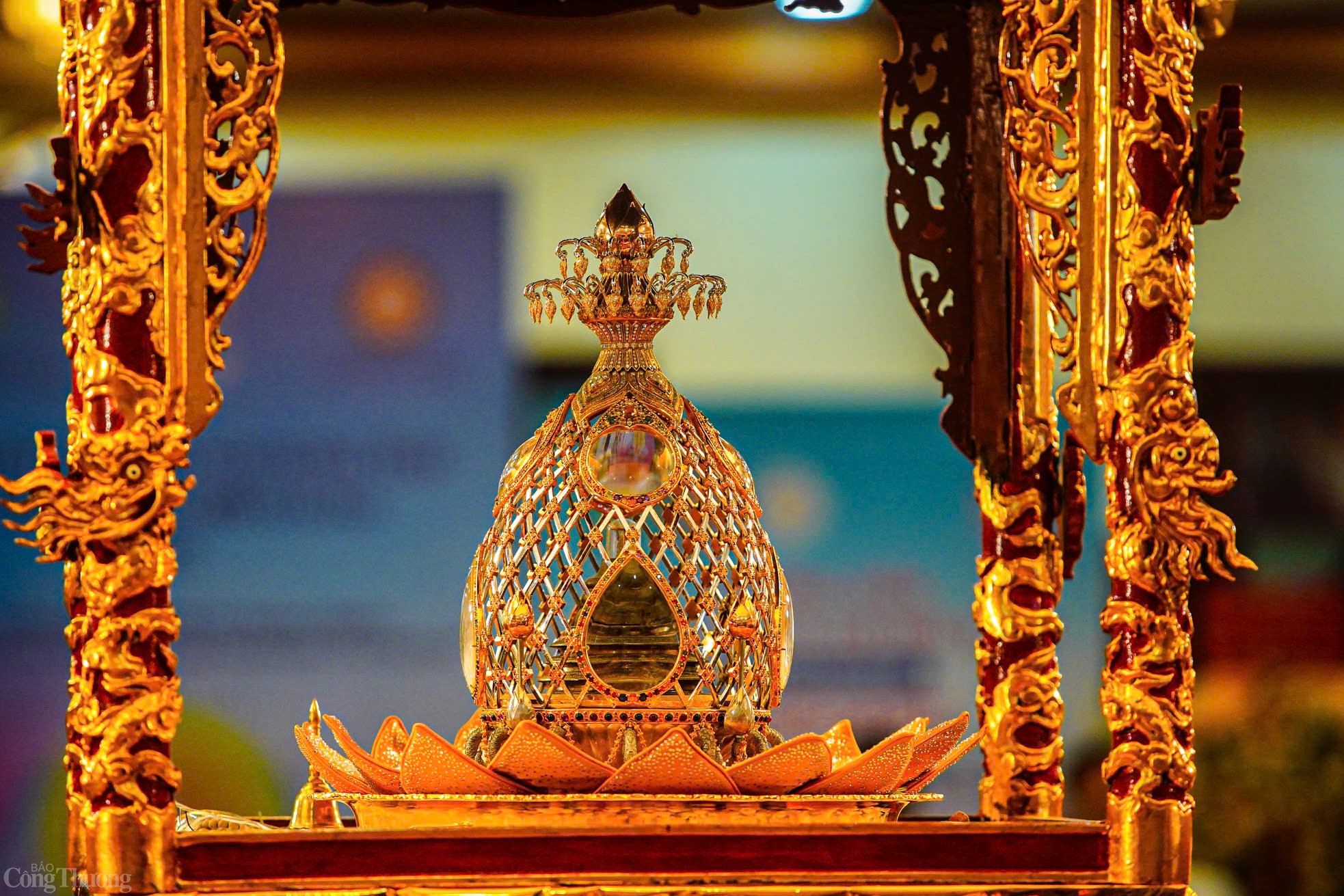 Hiện nay, xá lợi Đức Phật đang được tôn trí tại tầng một của hội trường chùa Quán Sứ, nơi người dân có thể đến chiêm bái trong ba ngày từ 14 đến 16/5.