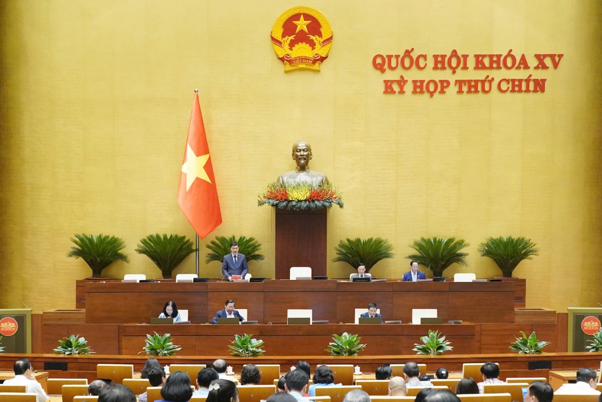 Sáng 16/5/2025: Quốc hội thảo luận ở hội trường về dự thảo Nghị quyết của Quốc hội về cơ chế, chính sách phát triển kinh tế tư nhân