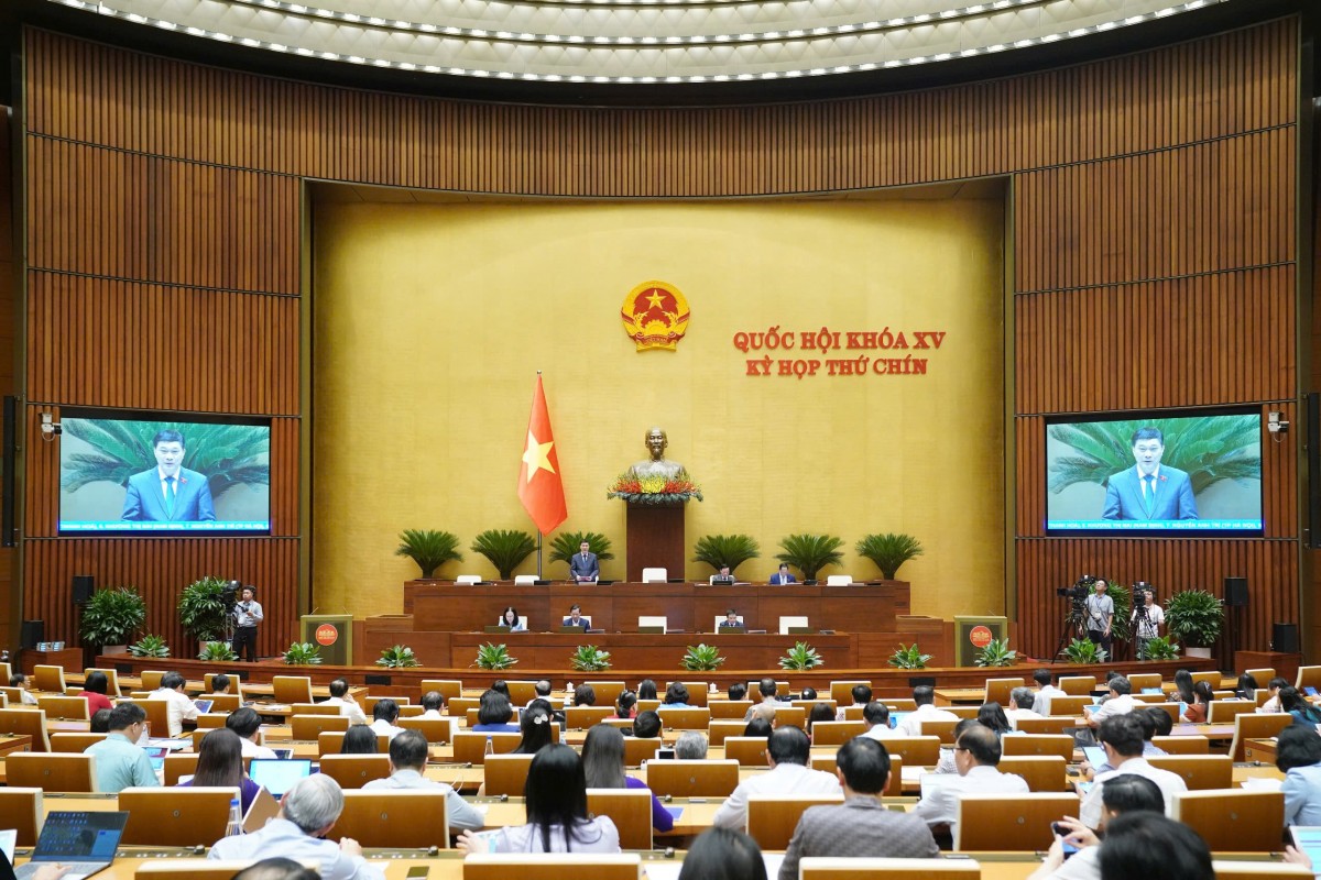 Sáng 16/5/2025: Quốc hội thảo luận ở hội trường về dự thảo Nghị quyết của Quốc hội về cơ chế, chính sách phát triển kinh tế tư nhân