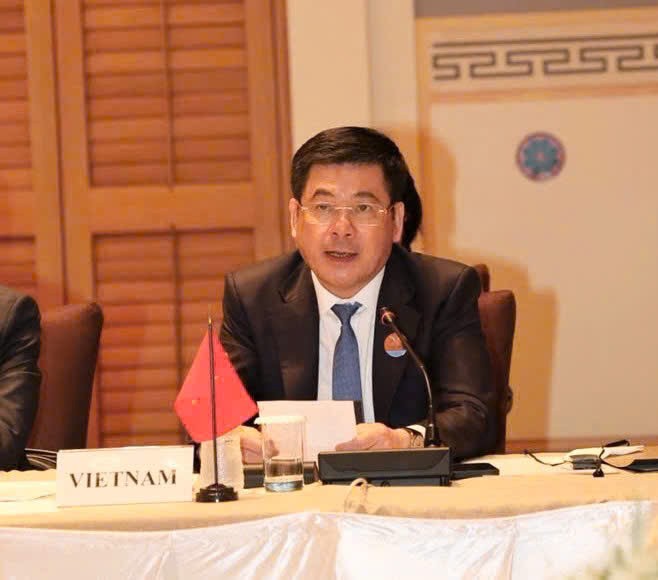 Bộ trưởng Nguyễn Hồng Diên dự và phát biểu tại Hội nghị Bộ trưởng CPTPP bên lề MRT
