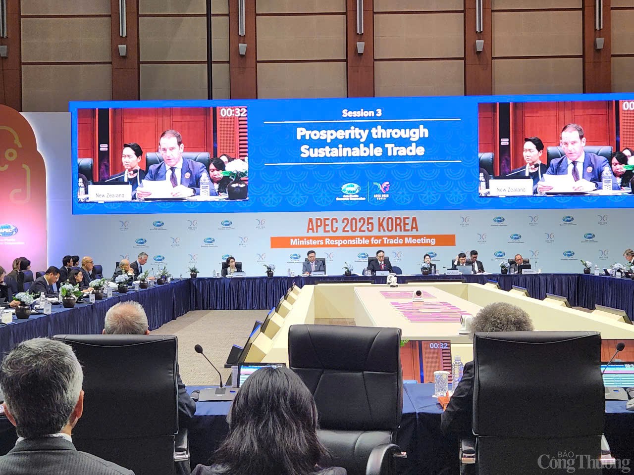 Chùm ảnh: Các hoạt động của Bộ trưởng Nguyễn Hồng Diên tại Hội nghị Bộ trưởng Thương mại APEC 2025