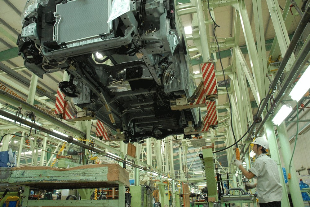 Trong lĩnh vực sản xuất, quá trình số hóa được đánh giá đã làm thay đổi diện mạo của ngành công nghiệp Ảnh: Cấn Dũng