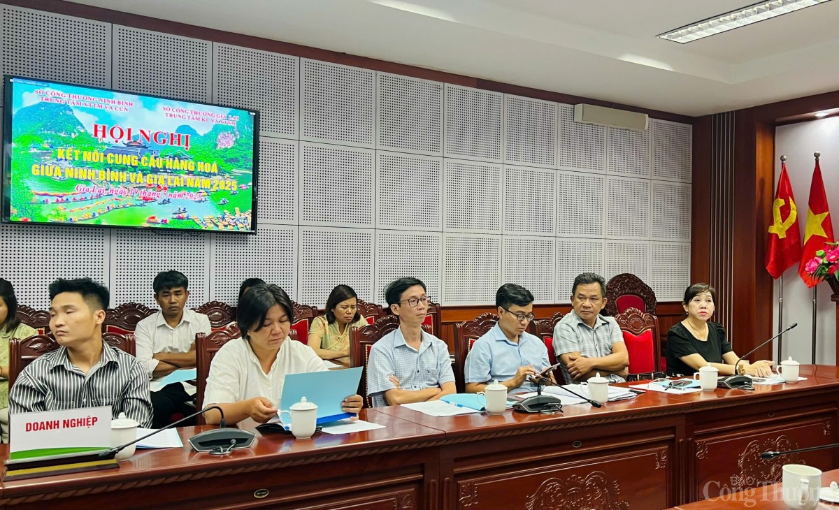 Gia Lai và Ninh Bình kết nối cung cầu hàng hoá