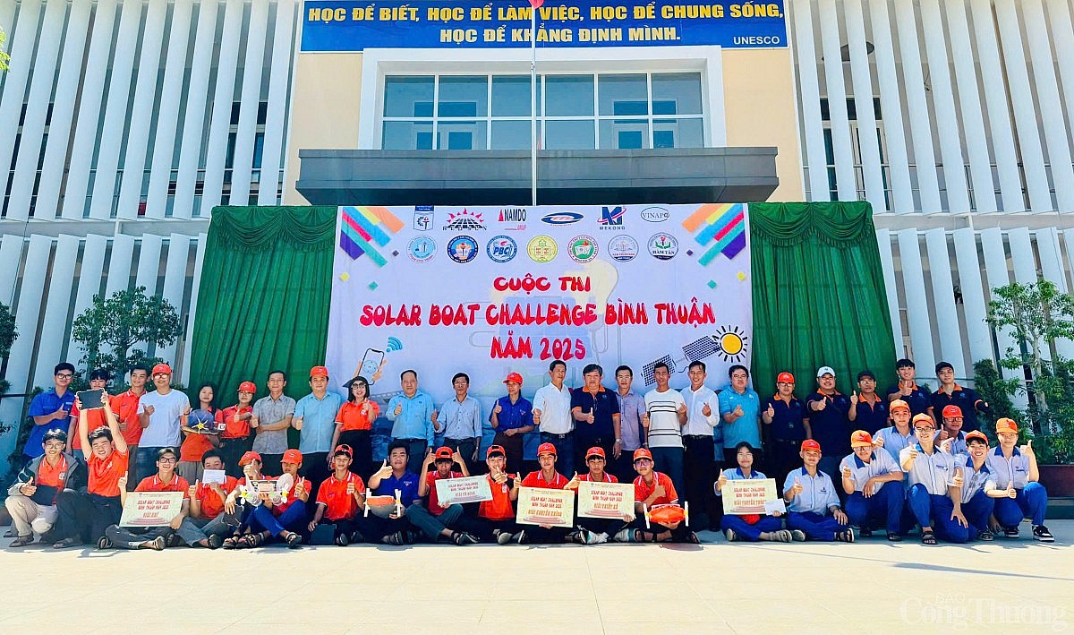 Tìm ra Quán quân cuộc thi Solar Boat Challenge 2025 Cao Thắng
