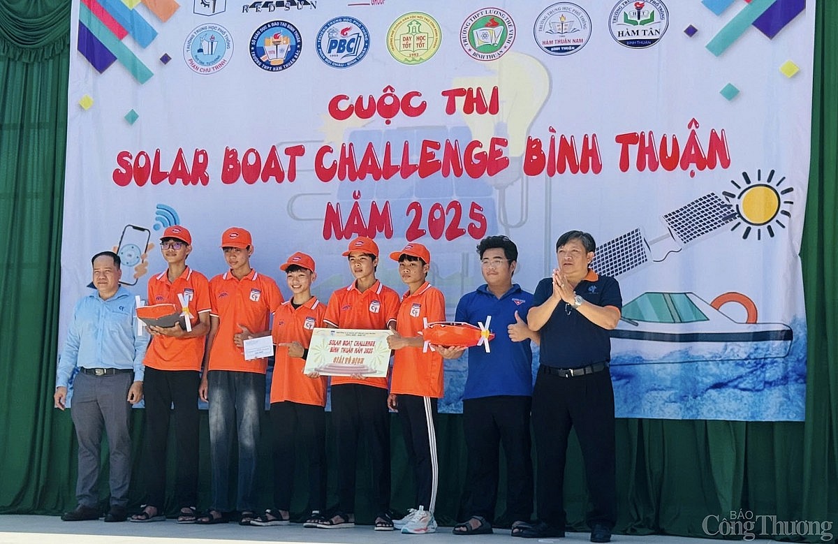 Tìm ra Quán quân cuộc thi Solar Boat Challenge 2025 Cao Thắng
