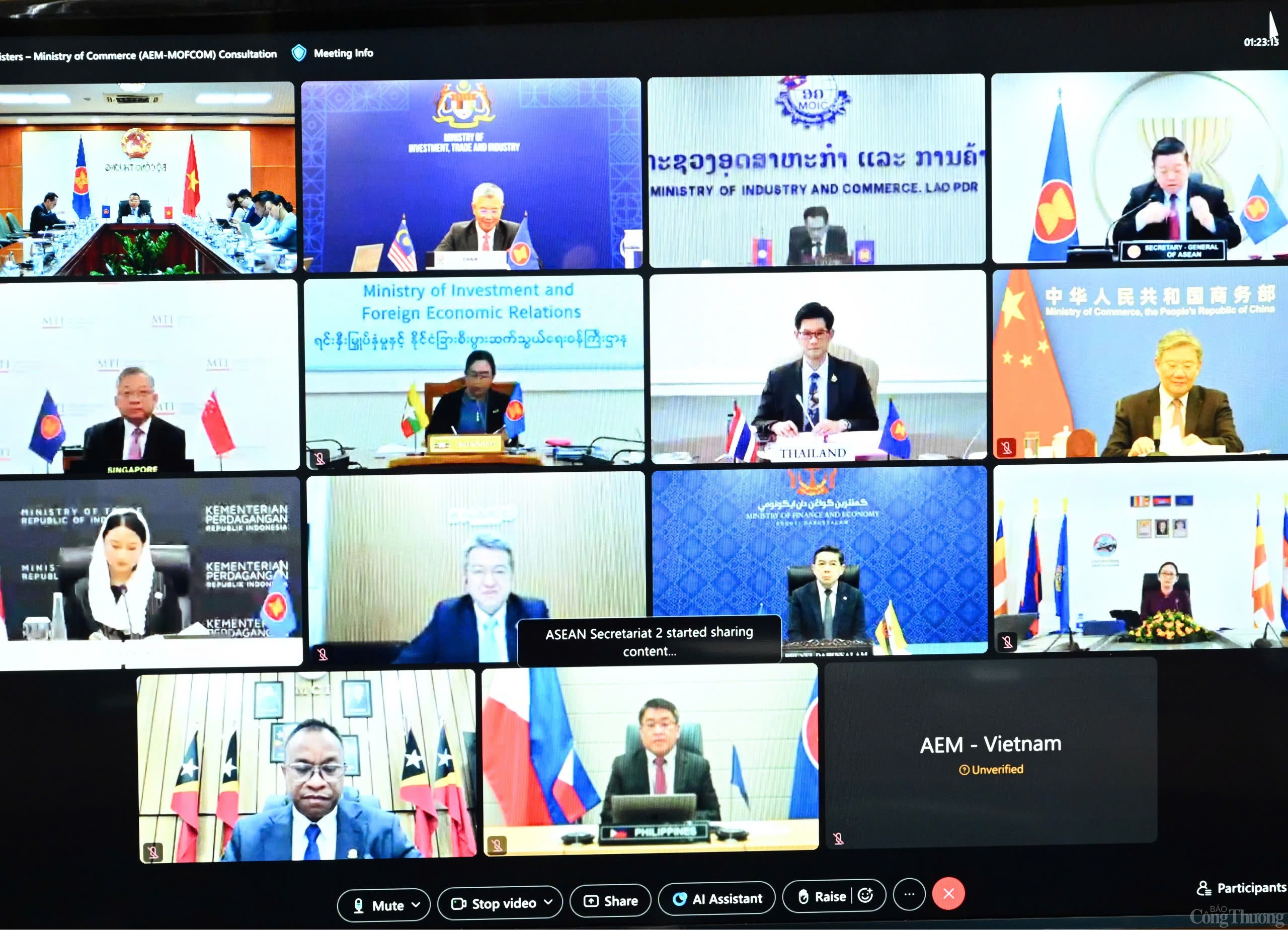 Bộ trưởng kinh tế ASEAN và đối tác thống nhất tận dụngFTA