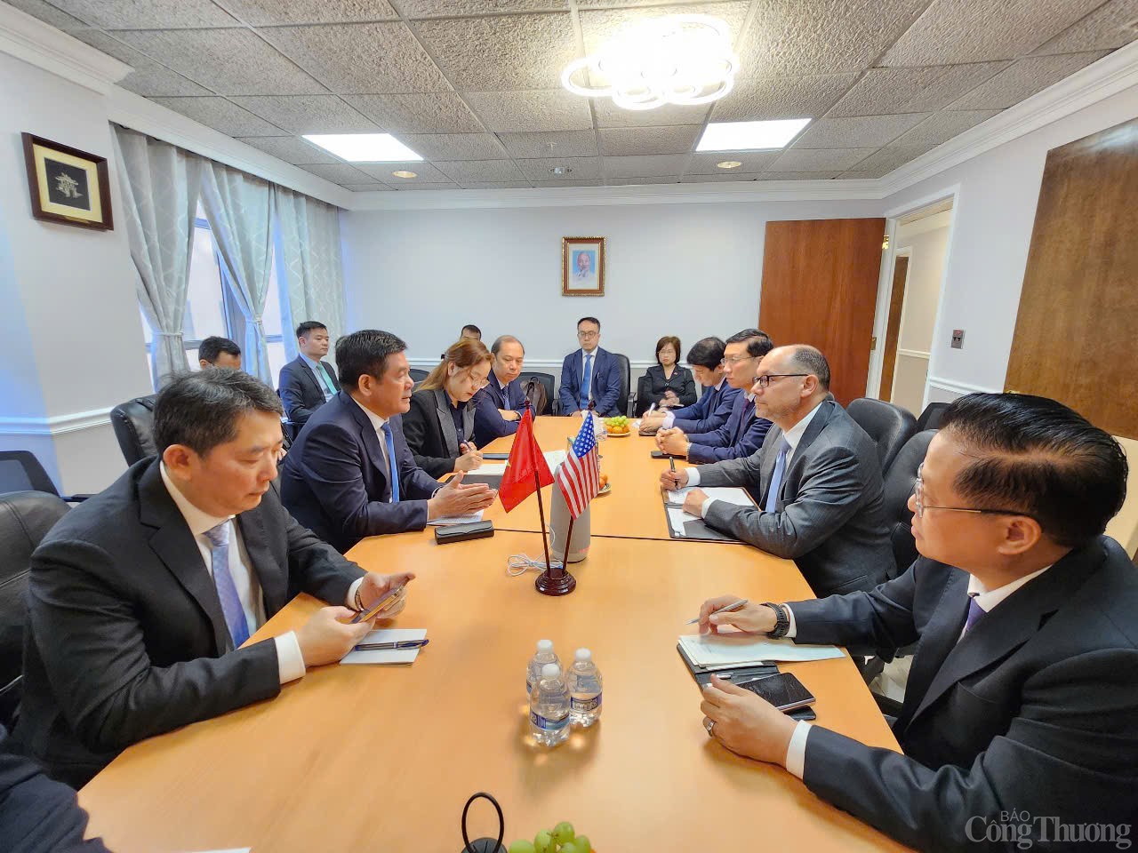 Bộ trưởng Nguyễn Hồng Diên Excelerate Energy về phát triển khí LNG Bộ trưởng Nguyễn Hồng Diên Excelerate Energy về phát triển khí LNG