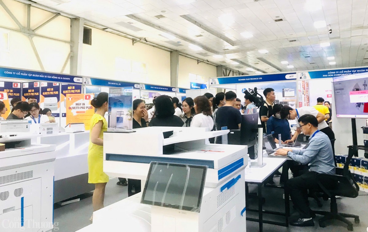 VietOffice 2025 được kỳ vọng kết nối thị trường cho doanh nghiệp. Ảnh: Hoa Quỳnh