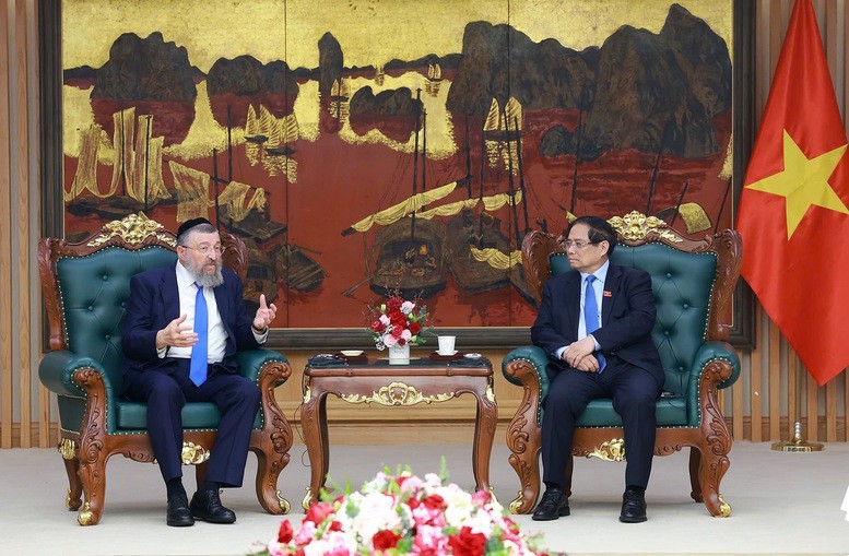 Bộ trưởng Yoav Ben Tzur: Phía Israel mong muốn, sẵn sàng và sẽ tạo điều kiện để đón nhận thêm nhiều lao động tay nghề cao từ Việt Nam - Ảnh: VGP/Nhật Bắc Bộ trưởng Yoav Ben Tzur: Phía Israel mong muốn, sẵn sàng và sẽ tạo điều kiện để đón nhận thêm nhiều lao động tay nghề cao từ Việt Nam - Ảnh: VGP/Nhật Bắc