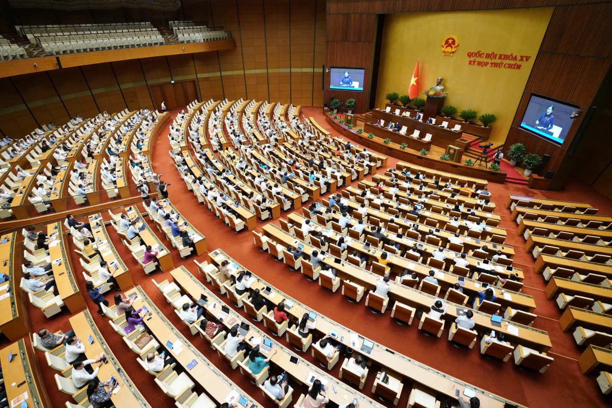 Sáng 21/5/2025: Quốc hội Thảo luận ở hội trường về dự án Luật sửa đổi, bổ sung một số điều của Luật Bầu cử đại biểu Quốc hội và đại biểu Hội đồng nhân dân