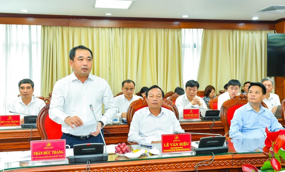 Bí thư Tỉnh ủy Hải Dương Trần Đức Thắng Bí thư Tỉnh ủy Hải Dương Trần Đức Thắng