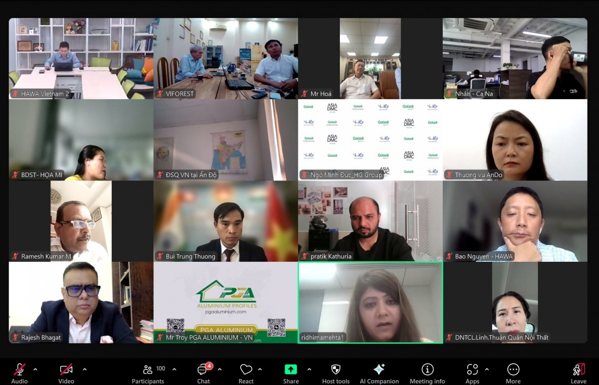 Hơn 100 doanh nghiệp dự hội thảo hợp tác gỗ - nội thất