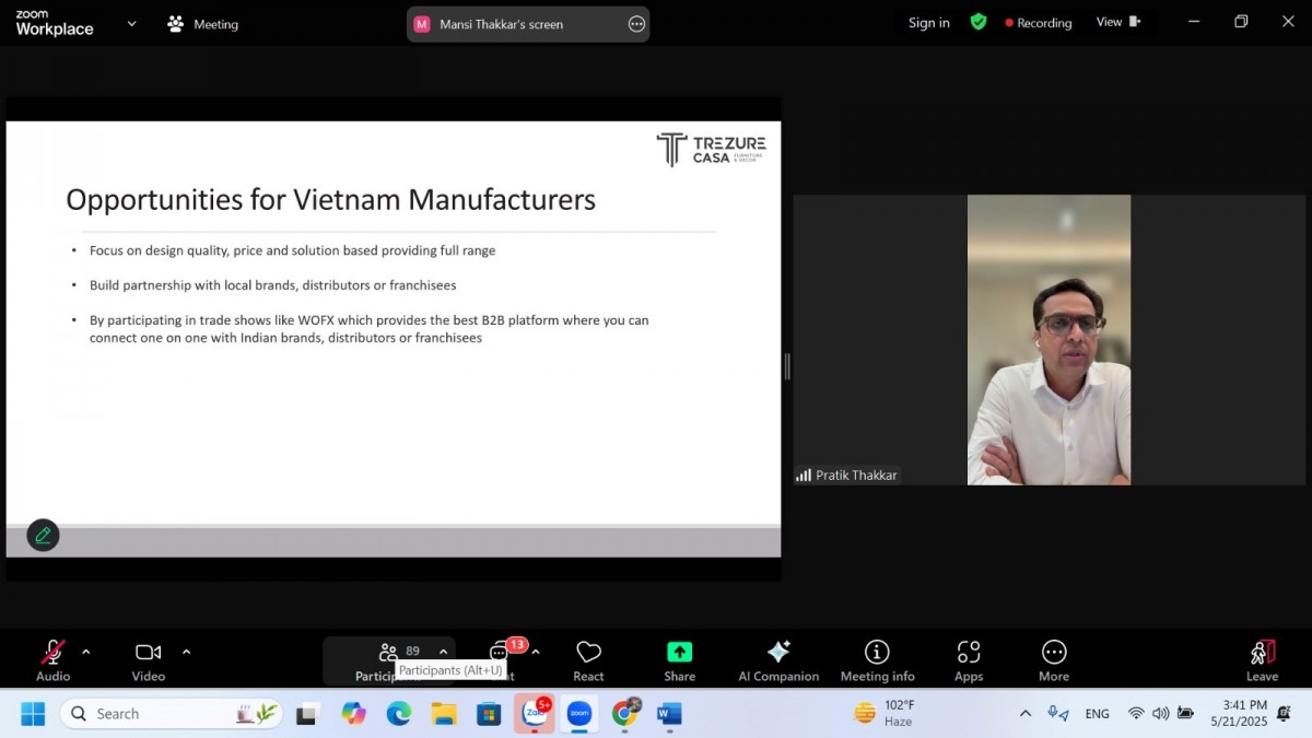 Hơn 100 doanh nghiệp dự hội thảo hợp tác gỗ - nội thất