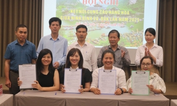 Đắk Lắk và Ninh Bình: Ký kết 9 biên bản ghi nhớ tiêu thụ sản phẩm