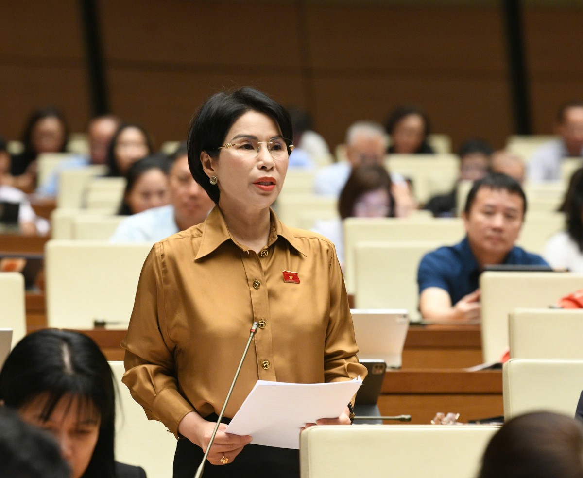 Đại biểu Trần Thị Nhị Hà - Đoàn ĐBQH TP Hà Nộ Đại biểu Trần Thị Nhị Hà - Đoàn ĐBQH TP Hà Nộ