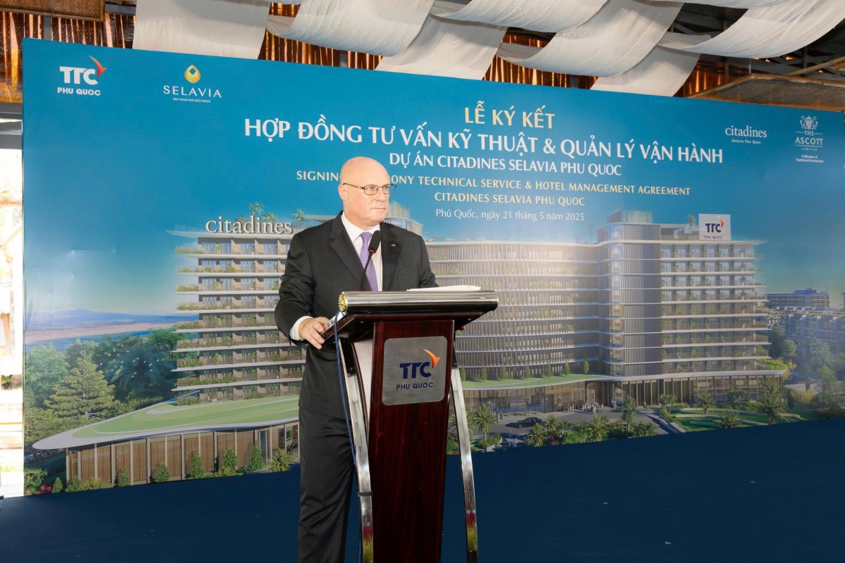 TTC Phú Quốc bắt tay hợp tác cùng Ascott