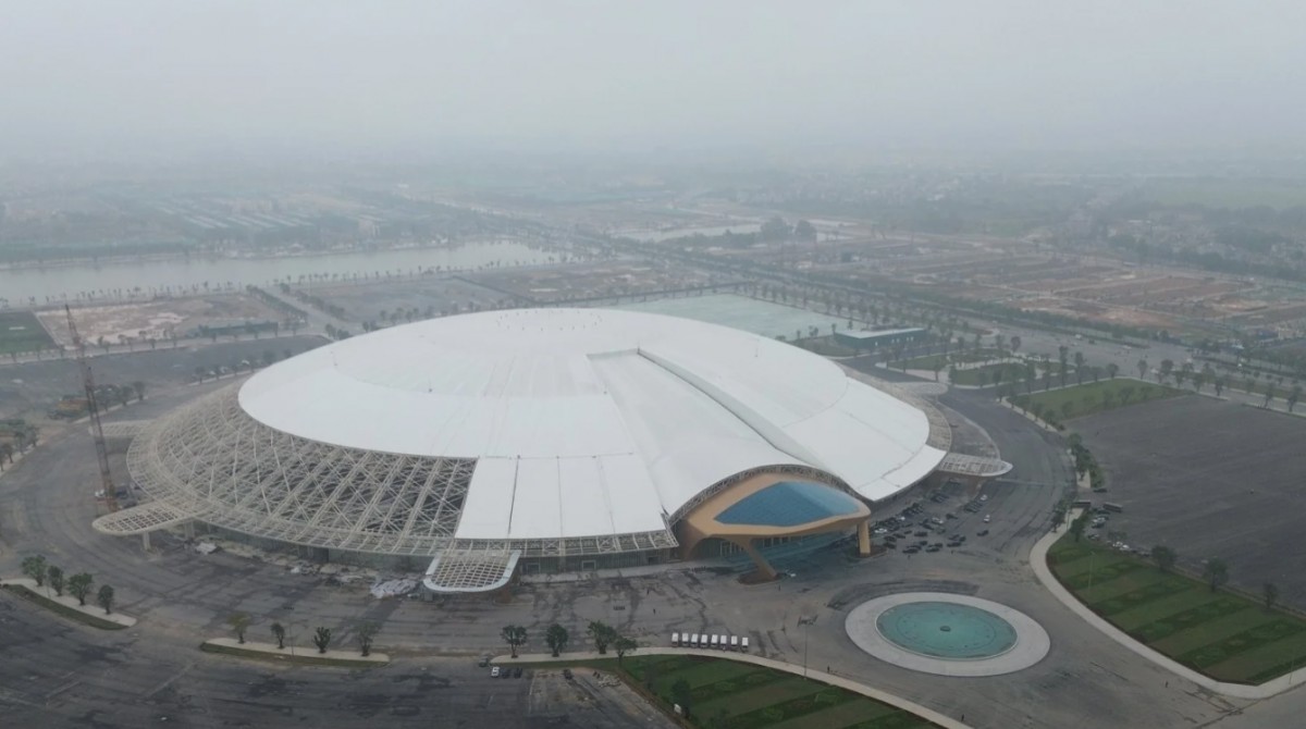 Trung tâm Hội chợ Triển lãm Quốc gia là dự án trọng điểm quốc gia trong lĩnh vực thương mại dịch vụ, thay thế cho Trung tâm Triển lãm cũ tại Giảng Võ.