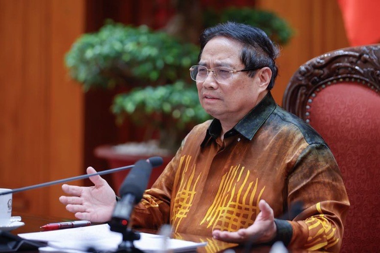 Thủ tướng Phạm Minh Chính chủ trì cuộc họp tiếp tục thảo luận, cho ý kiến với dự thảo Nghị quyết của Quốc hội về xây dựng trung tâm tài chính quốc tế tại Việt Nam.