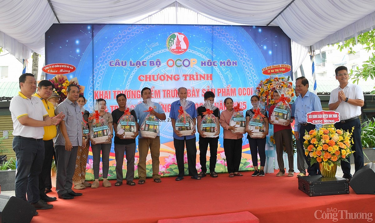 TP.Hồ Chí Minh: Trao chứng nhận 20 sản phẩm OCOP 3 sao