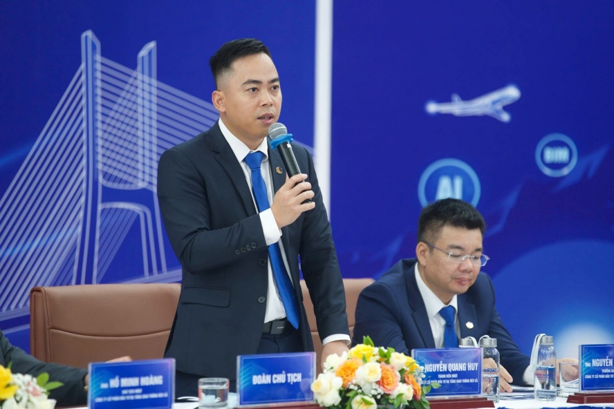 Ông Nguyễn Quang Huy – Thành viên HĐQT CTCP Đầu tư hạ tầng giao thông Đèo Cả Ông Nguyễn Quang Huy – Thành viên HĐQT CTCP Đầu tư hạ tầng giao thông Đèo Cả