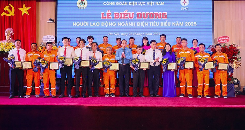 Tôn vinh 117 bông hoa đẹp tiêu biểu ngành Điện