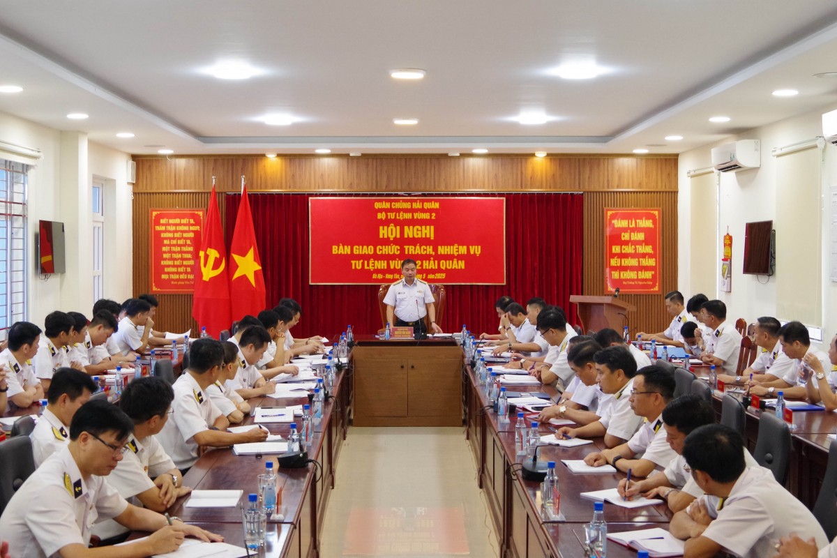 Quang cảnh Hội nghị bàn giao