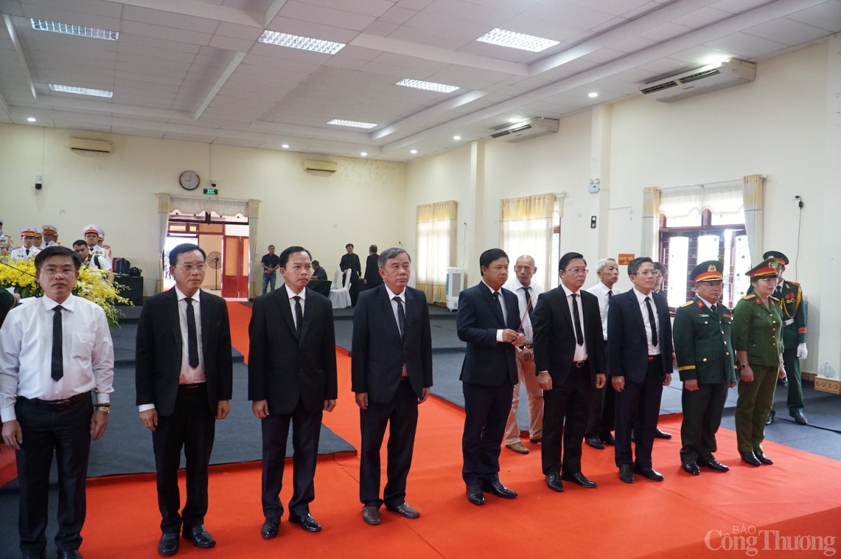 Đoàn Tỉnh ủy, HĐND, UBND, UBMTTQ Việt Nam tỉnh Quảng Nam do đồng chí Lương Nguyễn Minh Triết, Bí thư Tỉnh ủy Quảng Nam làm Trưởng đoàn vào viếng đồng chí Trần Đức Lương