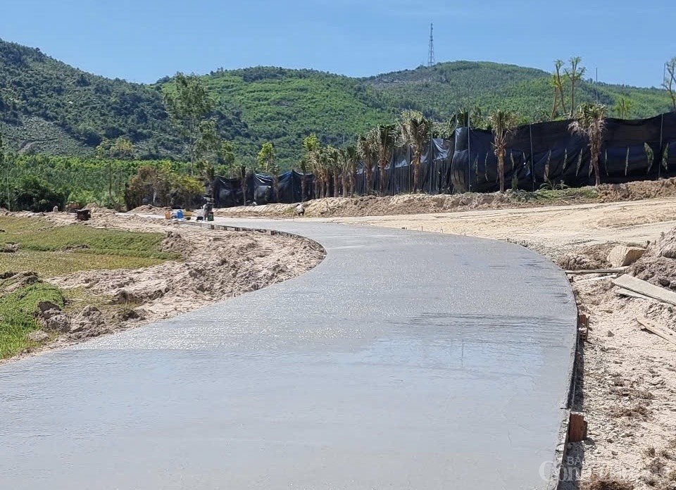 Ngoài ra, xây mới 430m đường dẫn vào khu vực mai táng tại chân núi Dông Bồ (thôn Diên Trường, xã Phổ Khánh), nơi an nghỉ của nguyên Chủ tịch nước Trần Đức Lương.