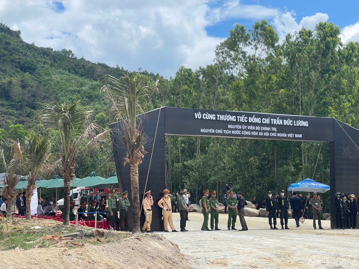 Quê nhà Quảng Ngãi đón nguyên Chủ tịch nước Trần Đức Lương