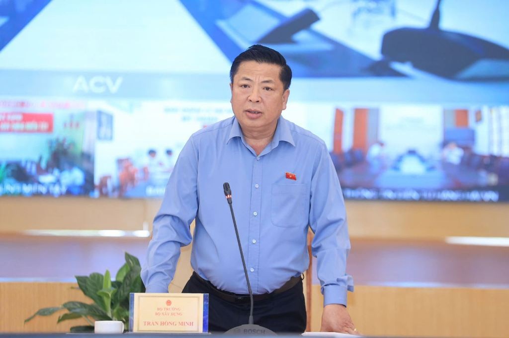 Bộ trưởng Xây dựng Trần Hồng Minh - Ảnh: MOC Bộ trưởng Xây dựng Trần Hồng Minh - Ảnh: MOC