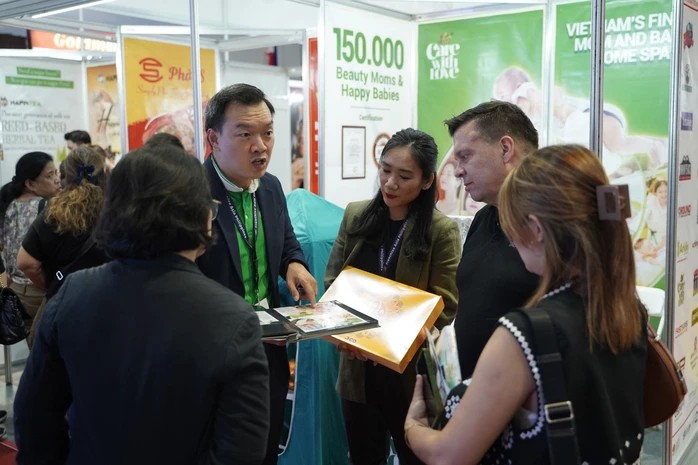 Doanh nghệp Việt quảng bá tại sự kiện nhượng quyền thương hiệu lớn Doanh nghệp Việt quảng bá tại sự kiện nhượng quyền thương hiệu lớn